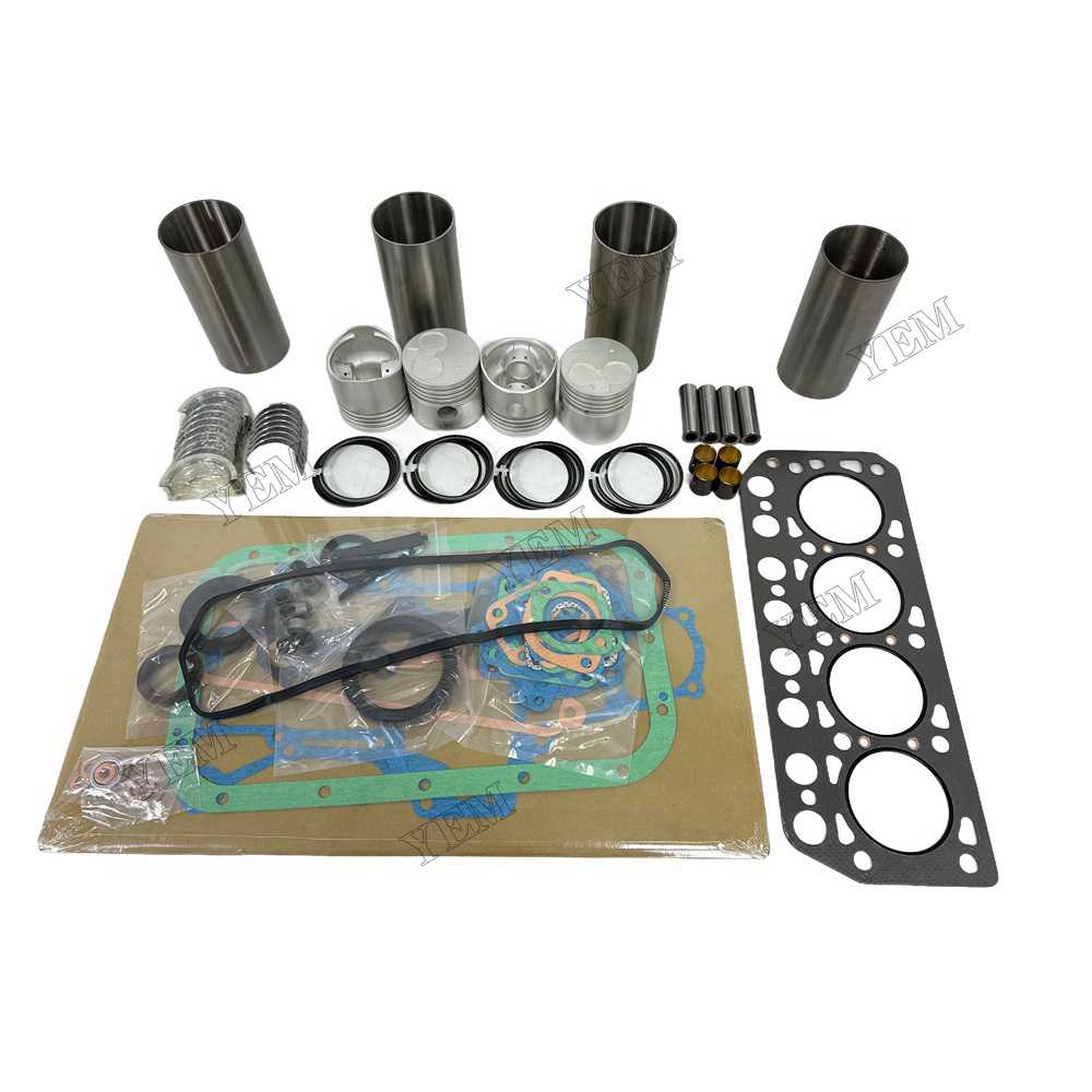 YEM Parts K4D Overhaul Rebuild Kit With Gasket Set Bearing For Mitsubishi K4D Engine For Mitsubishi