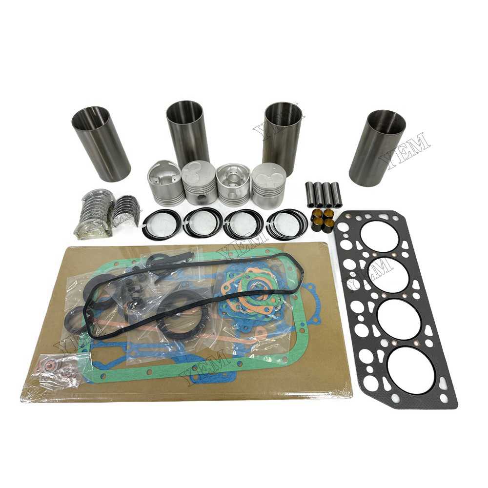 YEM Parts K4D Overhaul Rebuild Kit With Gasket Set Bearing For Mitsubishi K4D Engine For Mitsubishi