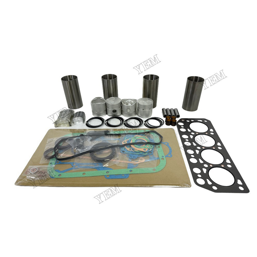 YEM Parts K4D Overhaul Rebuild Kit With Gasket Set Bearing For Mitsubishi K4D Engine For Mitsubishi