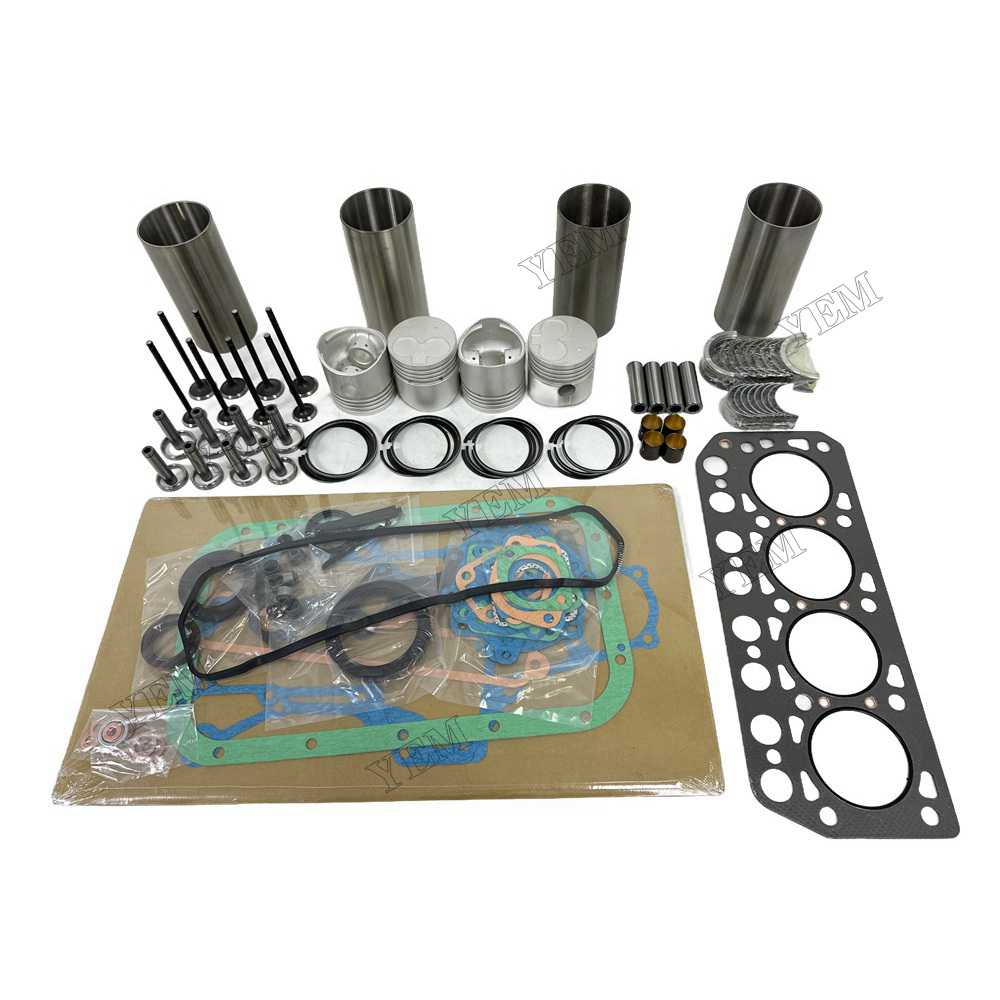 YEM Parts K4D Overhaul Rebuild Kit With Gasket Set Bearing-Valve Train For Mitsubishi