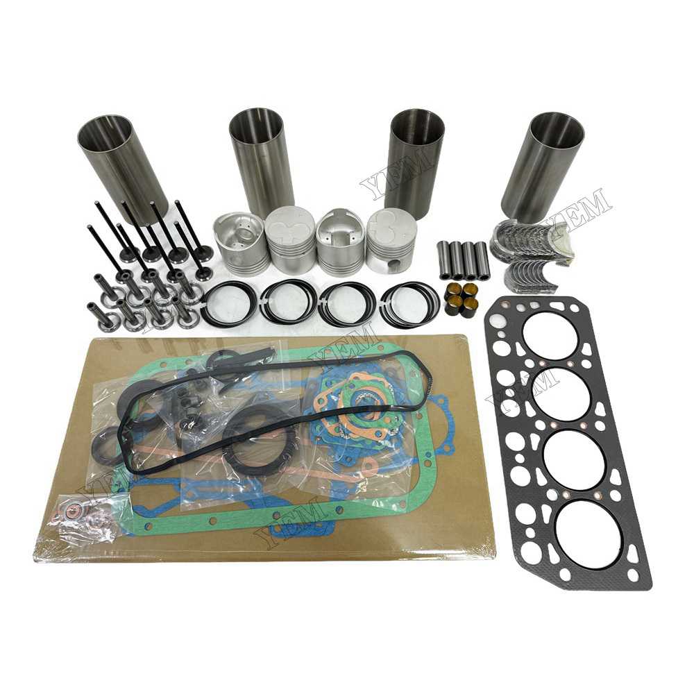 YEM Parts K4D Overhaul Rebuild Kit With Gasket Set Bearing-Valve Train For Mitsubishi