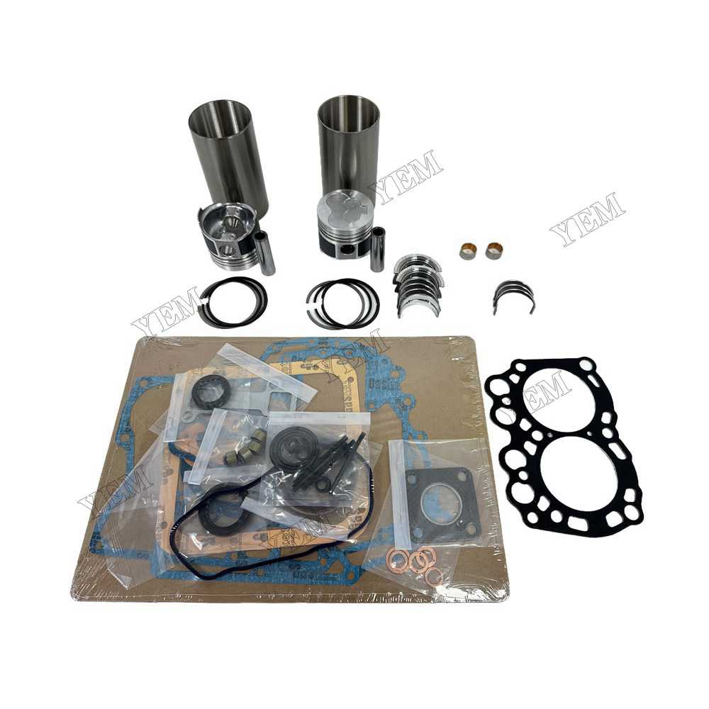 YEM Parts L2C Overhaul Rebuild Kit With Gasket Set Bearing For Mitsubishi L2C Engine For Mitsubishi