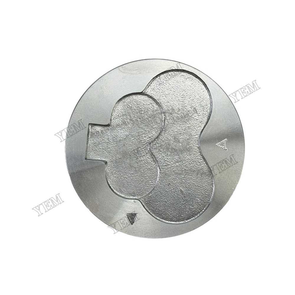 YEM Parts 2PCS For Mitsubishi Piston With Pin L2C Engine Spare Parts For Mitsubishi
