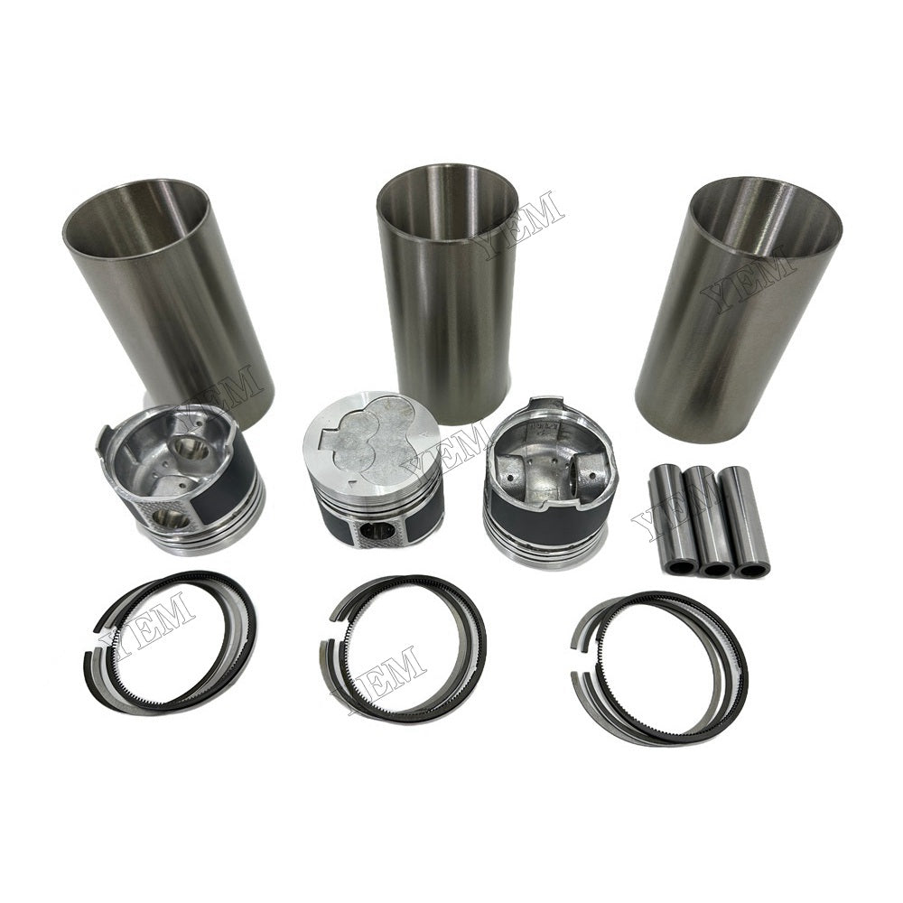 YEM Parts high quality L3C Cylinder Liner Kit For Mitsubishi L3C Truck Engine For Mitsubishi