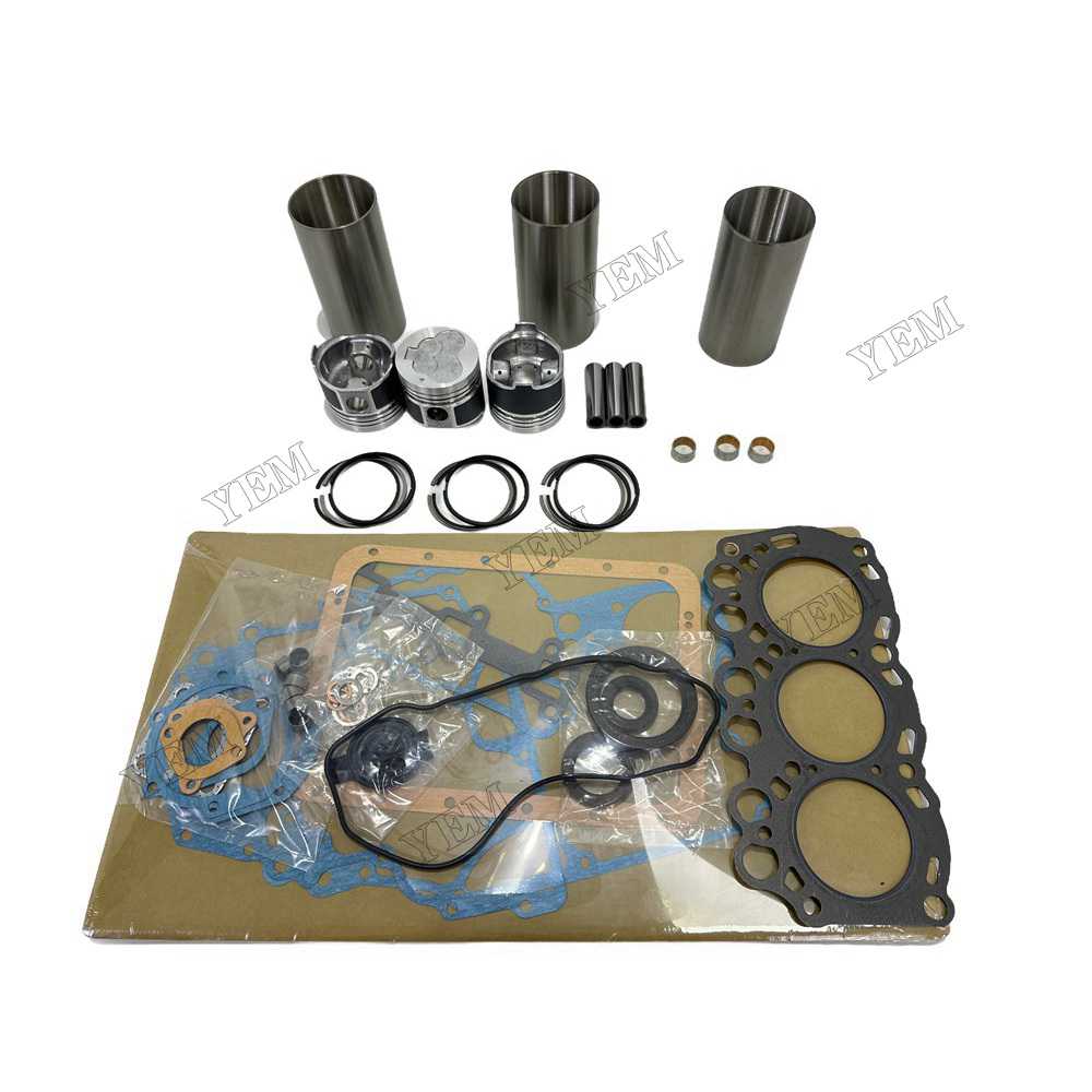 YEM Parts high quality L3C Overhaul Kit With Gasket Set For Mitsubishi L3C Engine For Mitsubishi