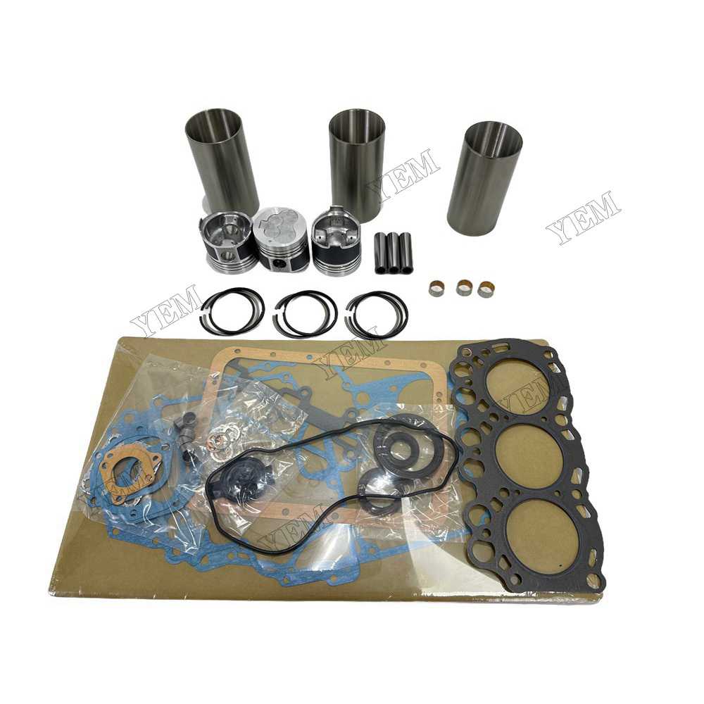YEM Parts high quality L3C Overhaul Kit With Gasket Set For Mitsubishi L3C Engine For Mitsubishi