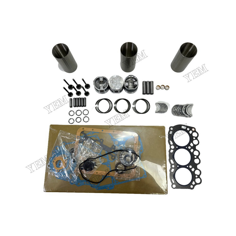 YEM Parts L3C Overhaul Rebuild Kit With Gasket Set Bearing-Valve Train For Mitsubishi For Mitsubishi