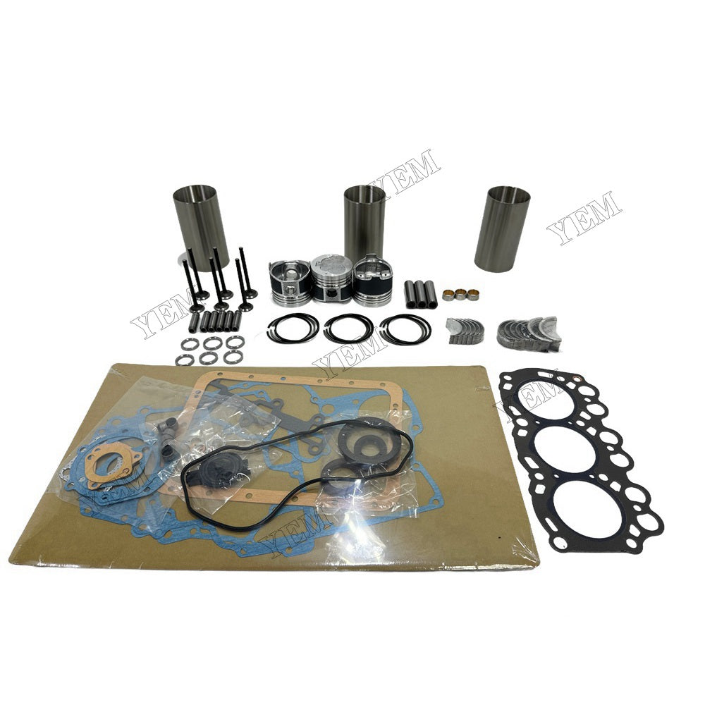 YEM Parts L3C Overhaul Rebuild Kit With Gasket Set Bearing-Valve Train For Mitsubishi For Mitsubishi