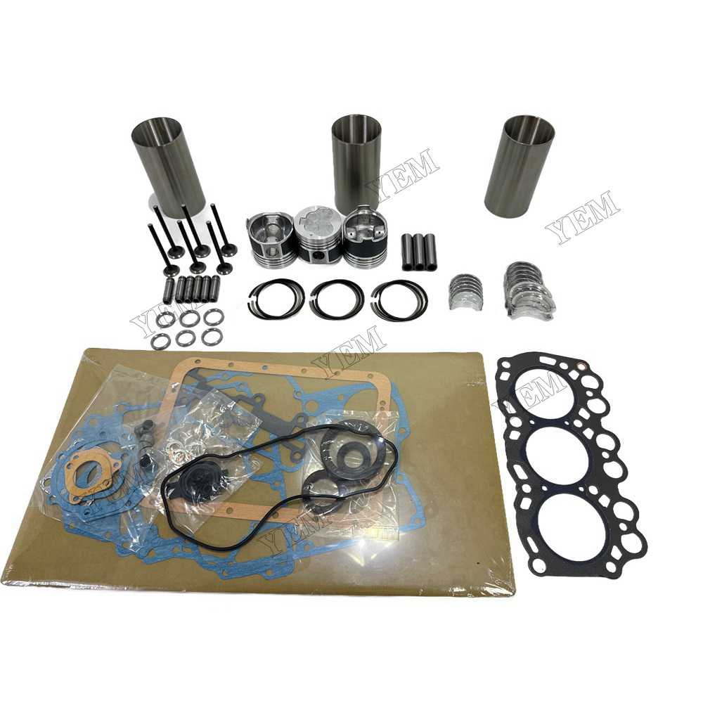 YEM Parts L3C Overhaul Rebuild Kit With Gasket Set Bearing-Valve Train For Mitsubishi For Mitsubishi
