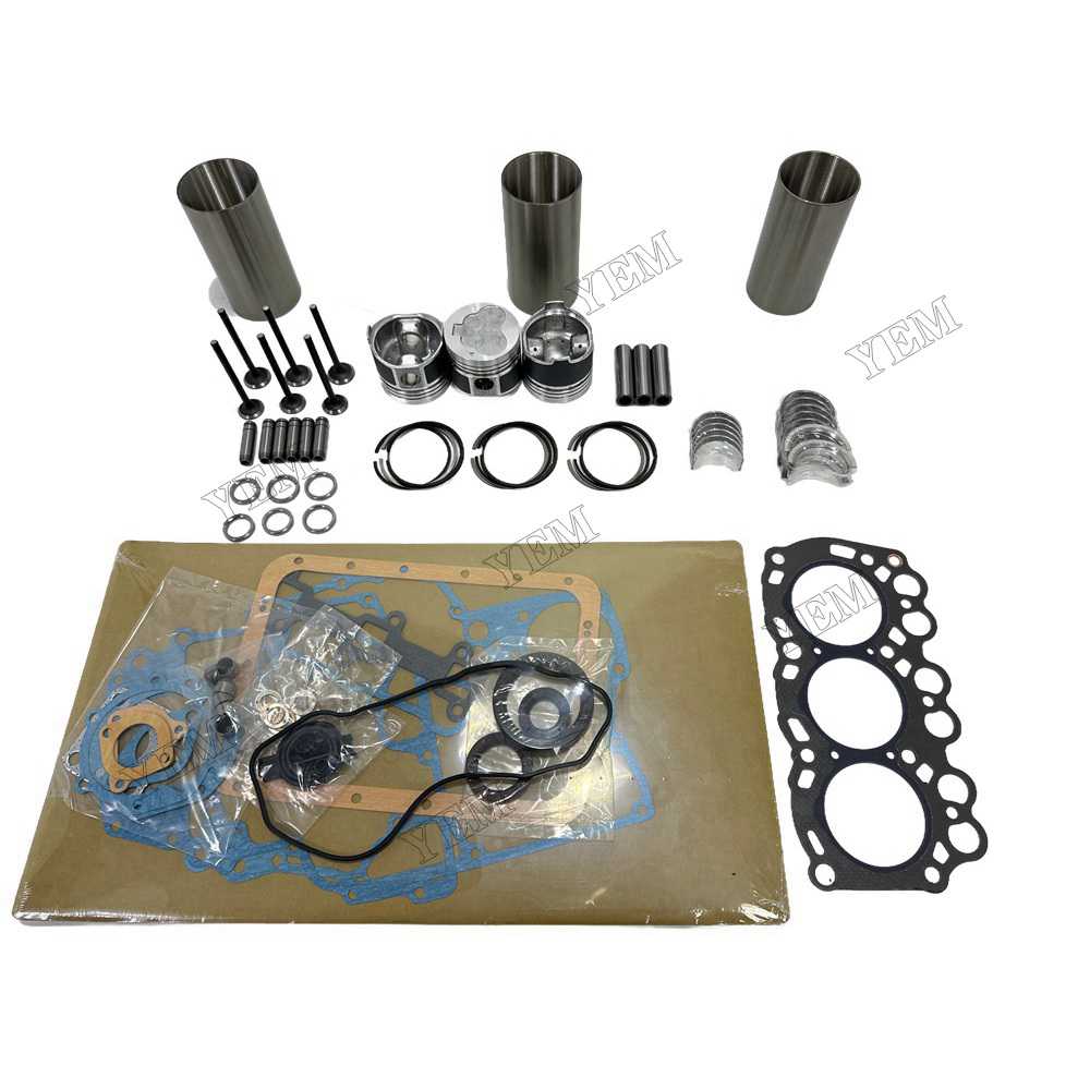 YEM Parts L3C Overhaul Rebuild Kit With Gasket Set Bearing-Valve Train For Mitsubishi For Mitsubishi