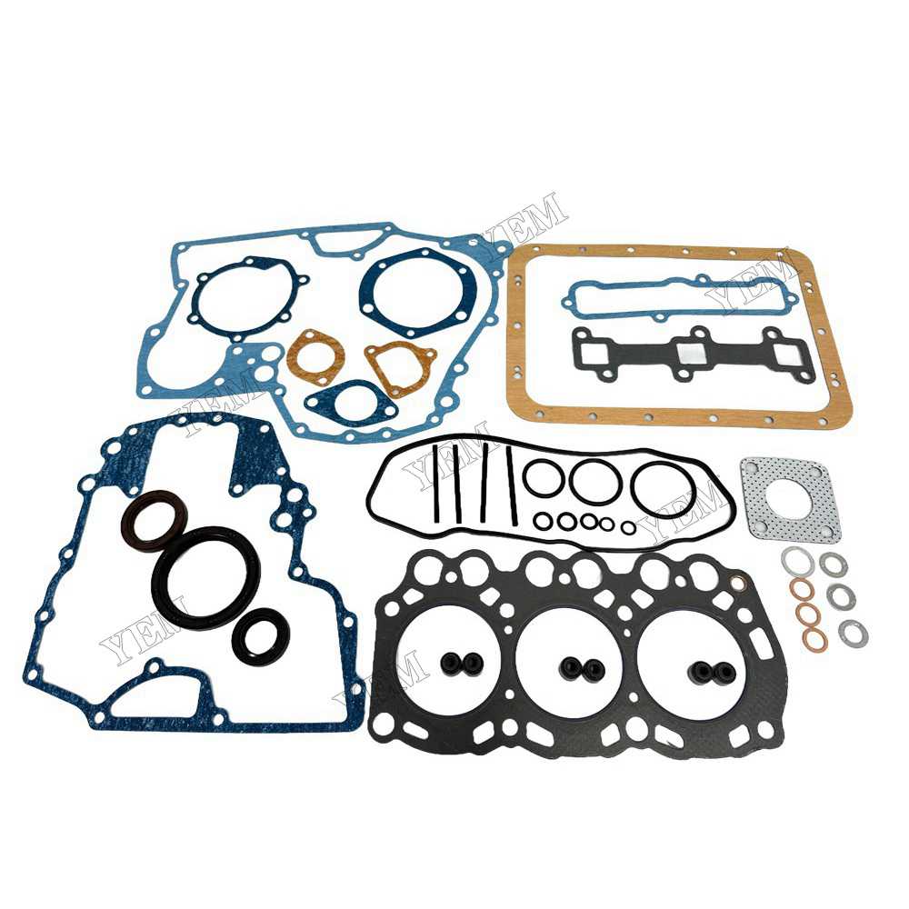 YEM Parts high quality L3C Full Gasket Kit For Mitsubishi L3C Truck Engine For Mitsubishi