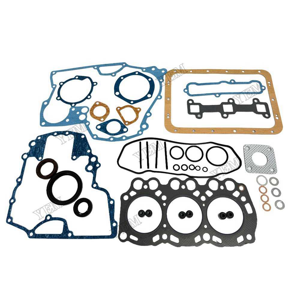 YEM Parts high quality L3C Full Gasket Kit For Mitsubishi L3C Truck Engine For Mitsubishi