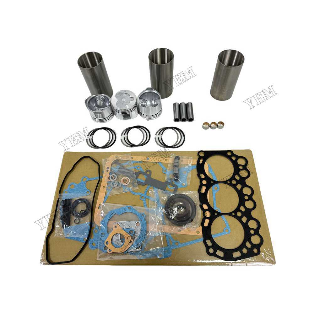 YEM Parts high quality L3E Overhaul Kit With Gasket Set For Mitsubishi L3E Engine For Mitsubishi