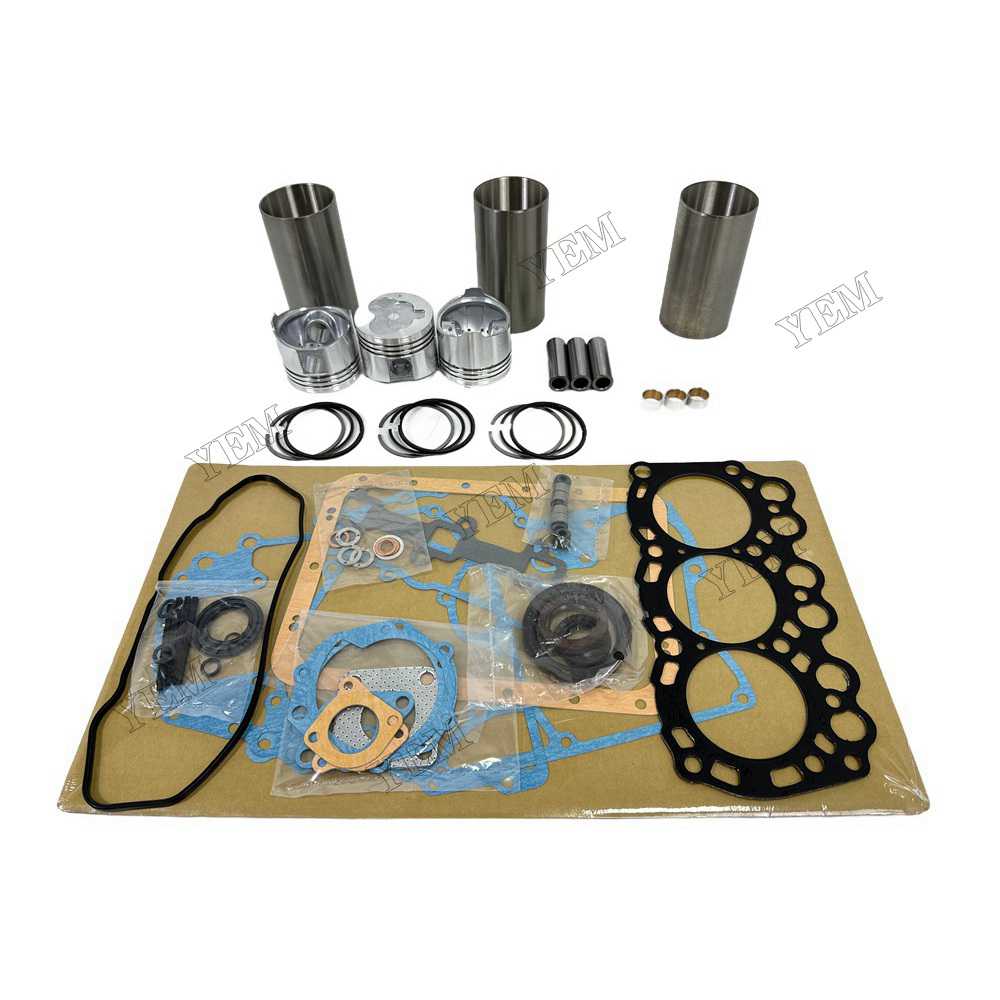 YEM Parts high quality L3E Overhaul Kit With Gasket Set For Mitsubishi L3E Engine For Mitsubishi