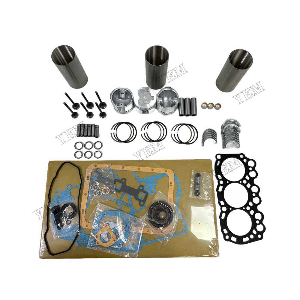 YEM Parts L3E Overhaul Rebuild Kit With Gasket Set Bearing-Valve Train For Mitsubishi