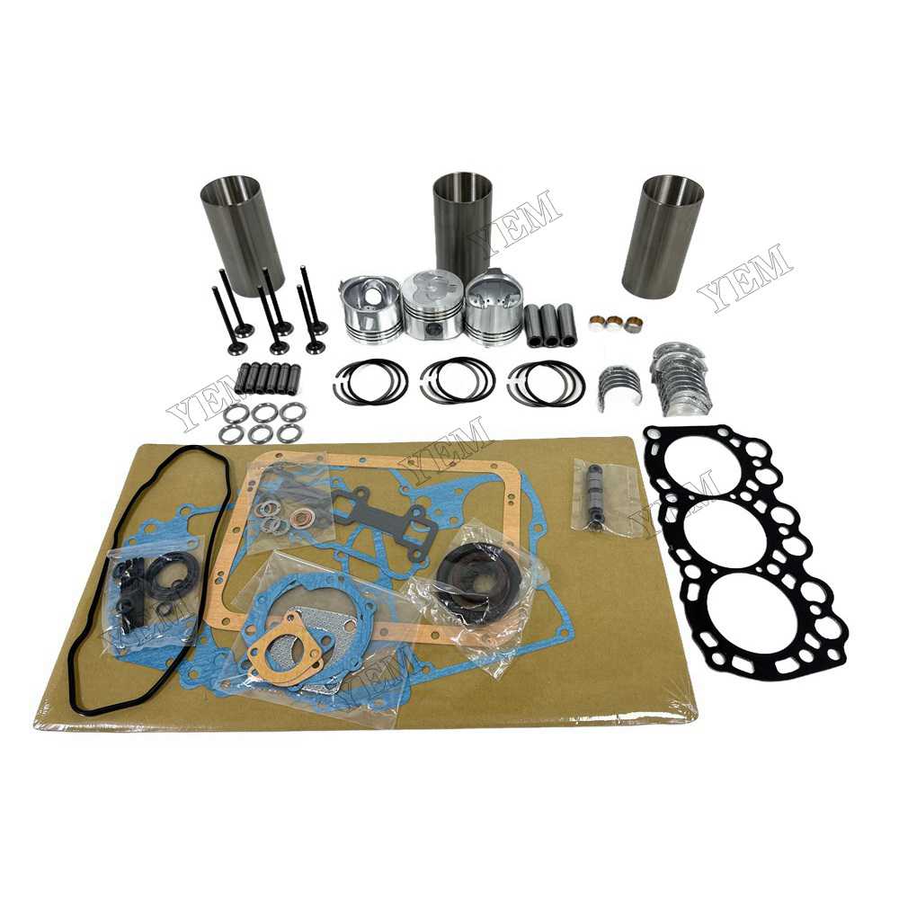 YEM Parts L3E Overhaul Rebuild Kit With Gasket Set Bearing-Valve Train For Mitsubishi