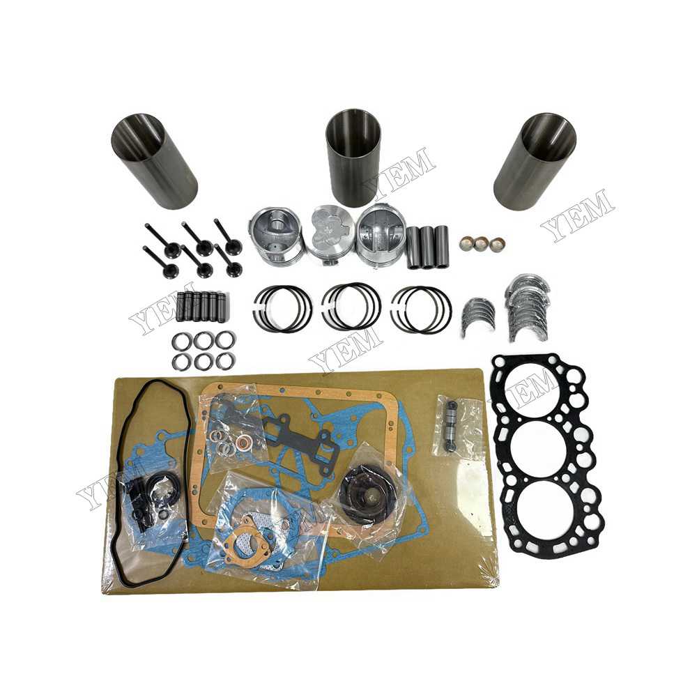 YEM Parts L3E Overhaul Rebuild Kit With Gasket Set Bearing-Valve Train For Mitsubishi