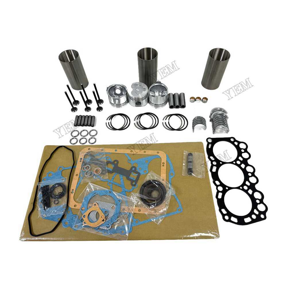 YEM Parts L3E Overhaul Rebuild Kit With Gasket Set Bearing-Valve Train For Mitsubishi