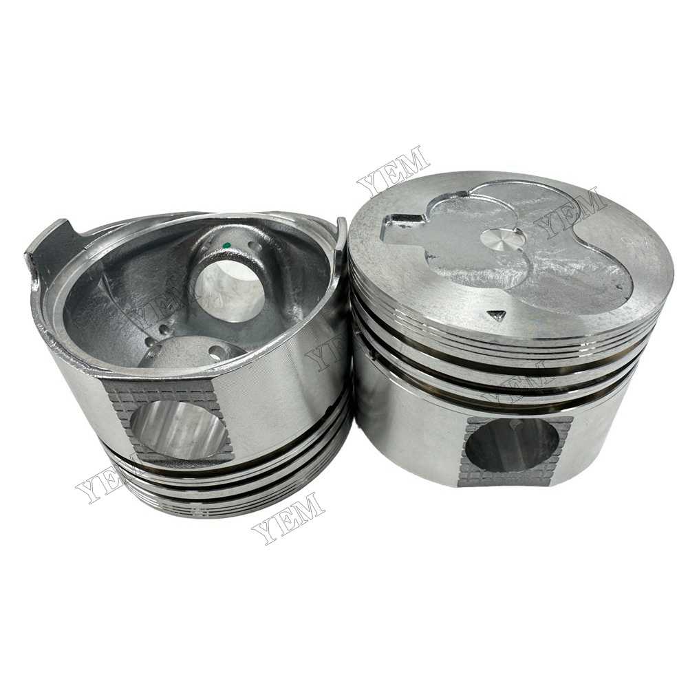 YEM Parts 3PCS For Mitsubishi Piston With Pin L3E Engine Spare Parts