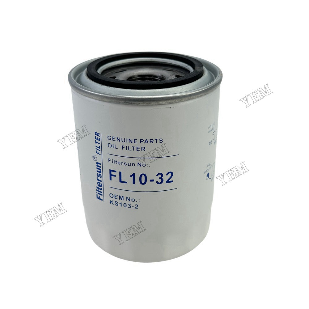 YEM Parts 7020038 Oil Filter for Mitsubishi S4E Engine Fit Diesel Engine