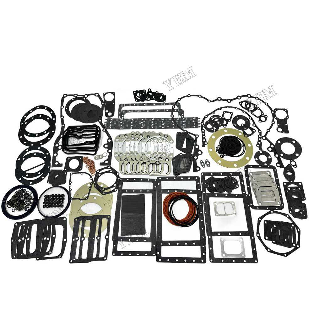 YEM Parts high quality S6N Full Gasket Kit 37101-42300 For Mitsubishi S6N Engine