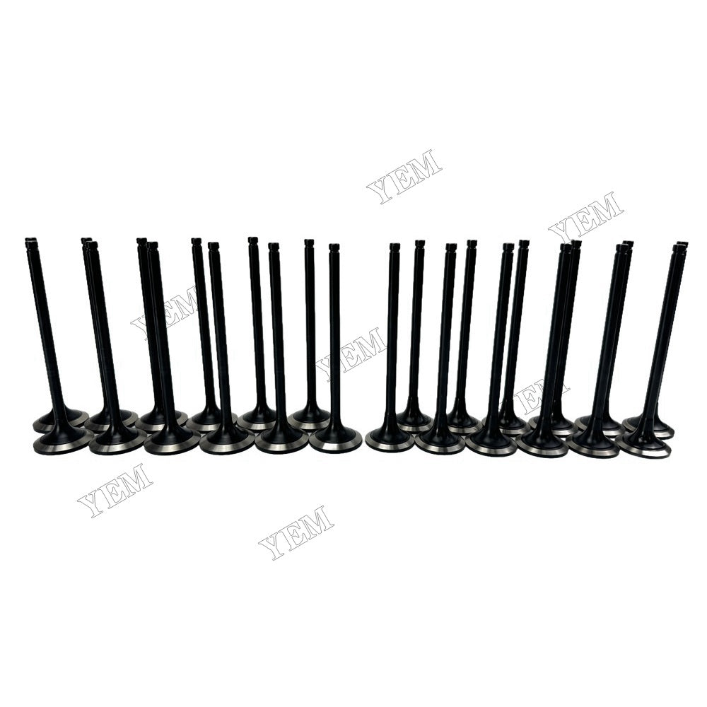 YEM Parts 37104-10100 37104-35000 Intake and exhaust valves For Mitsubishi S6N Engine For Mitsubishi