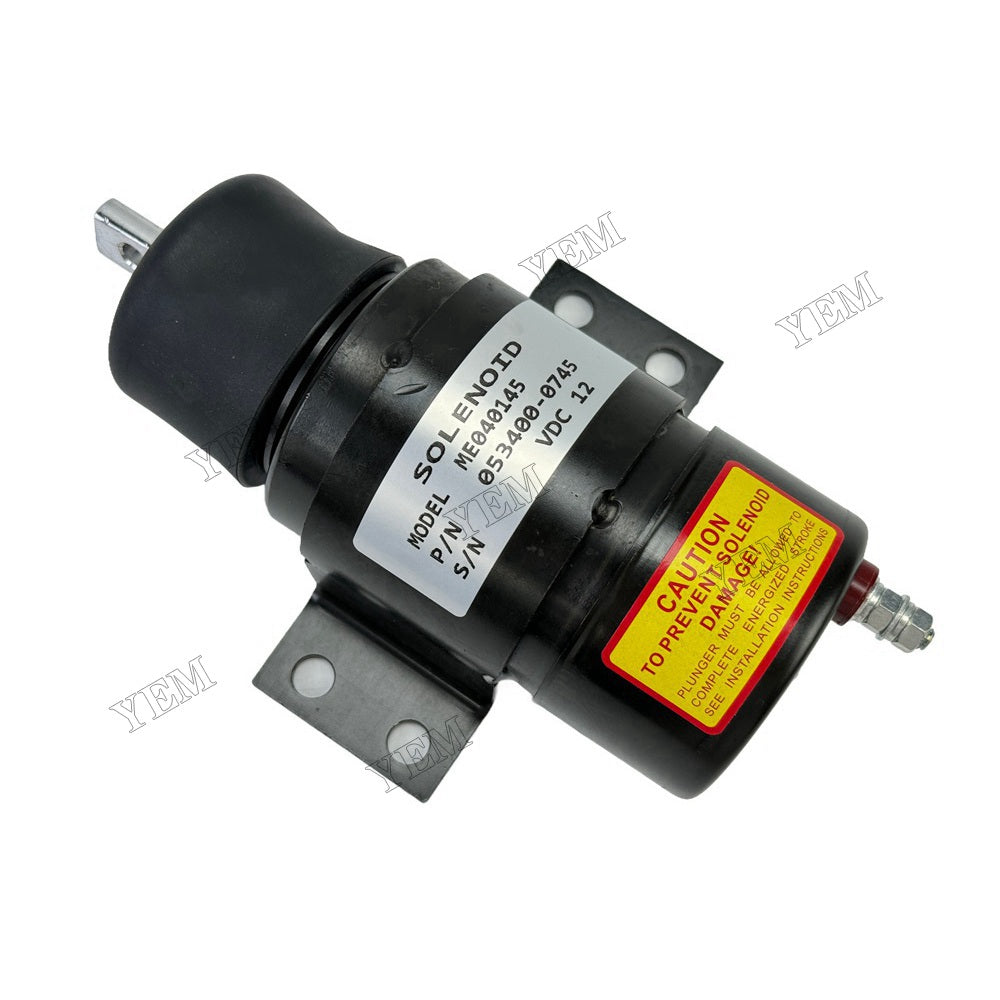 YEM Parts ME040145 053400-0745 053400-7100 Solenoid Valve 12V for Mitsubishi Engine