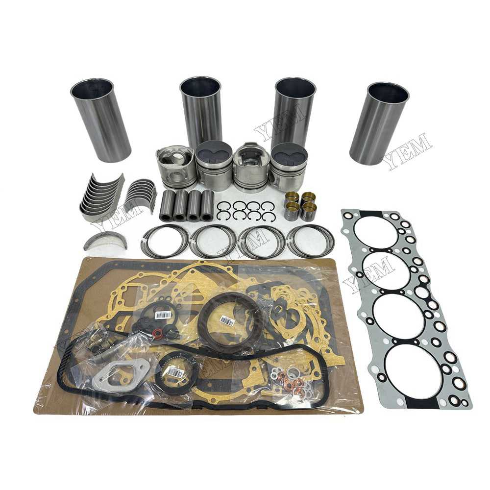 YEM Parts 4BD2 Overhaul Rebuild Kit With Gasket Set Bearing For Isuzu 4BD2 Engine