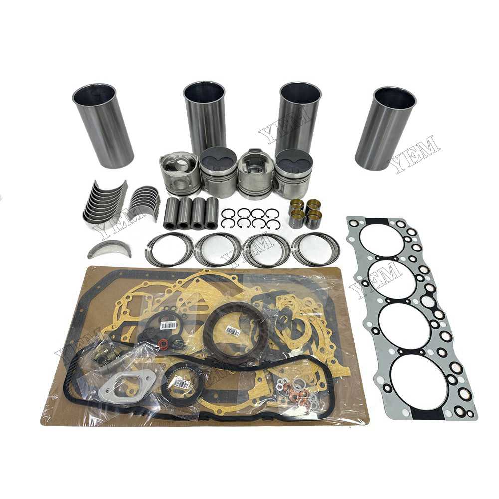 YEM Parts 4BD2 Overhaul Rebuild Kit With Gasket Set Bearing For Isuzu 4BD2 Engine For Isuzu