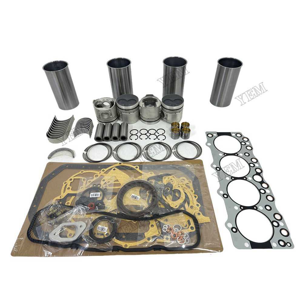 YEM Parts 4BD2 Overhaul Rebuild Kit With Gasket Set Bearing For Isuzu 4BD2 Engine For Isuzu