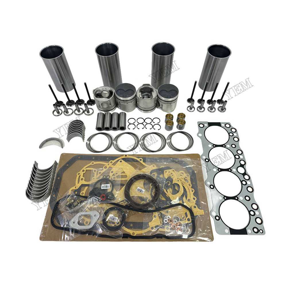 YEM Parts 4BD2 Overhaul Rebuild Kit With Gasket Set Bearing-Valve Train For Isuzu