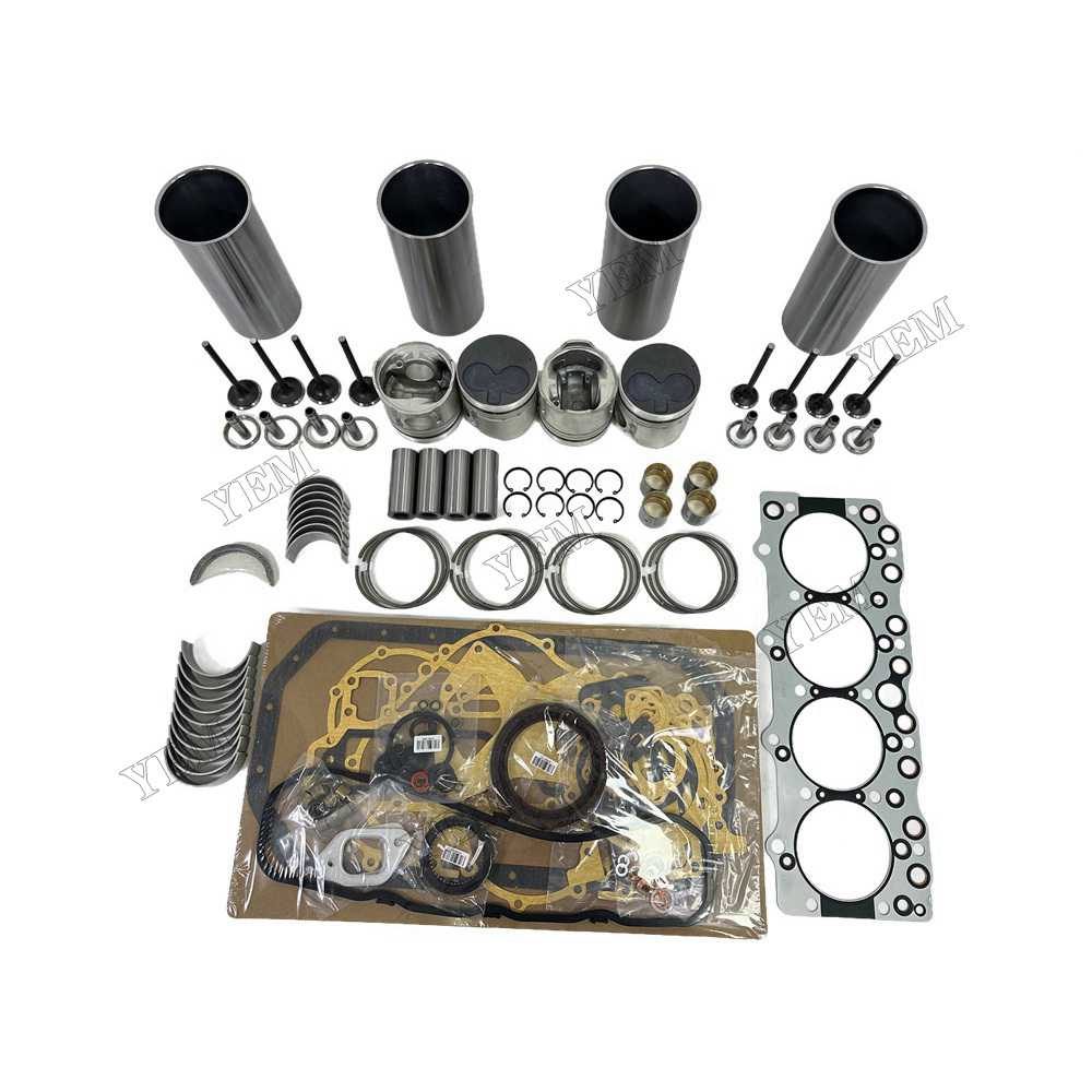 YEM Parts 4BD2 Overhaul Rebuild Kit With Gasket Set Bearing-Valve Train For Isuzu For Isuzu