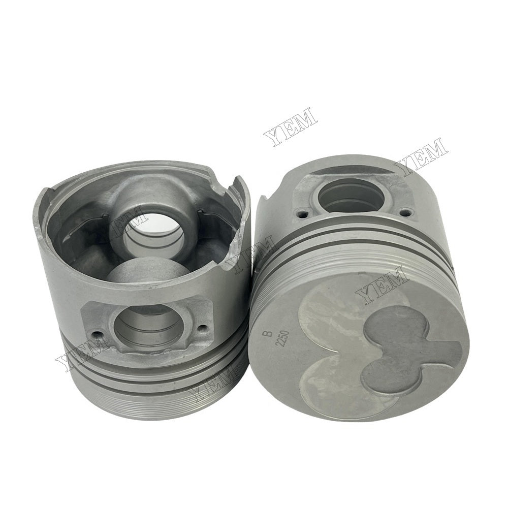 YEM Parts 4 PCS Piston STD For Isuzu C240 Engine Still RC40-2 diesel forklift For Isuzu