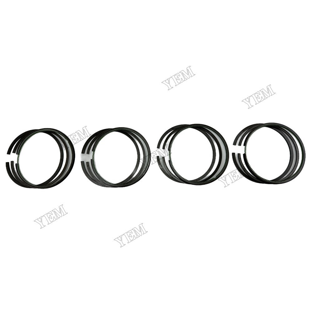 YEM Parts 4PCS For Isuzu Piston Ring STD Size C240 Engine Spare Parts