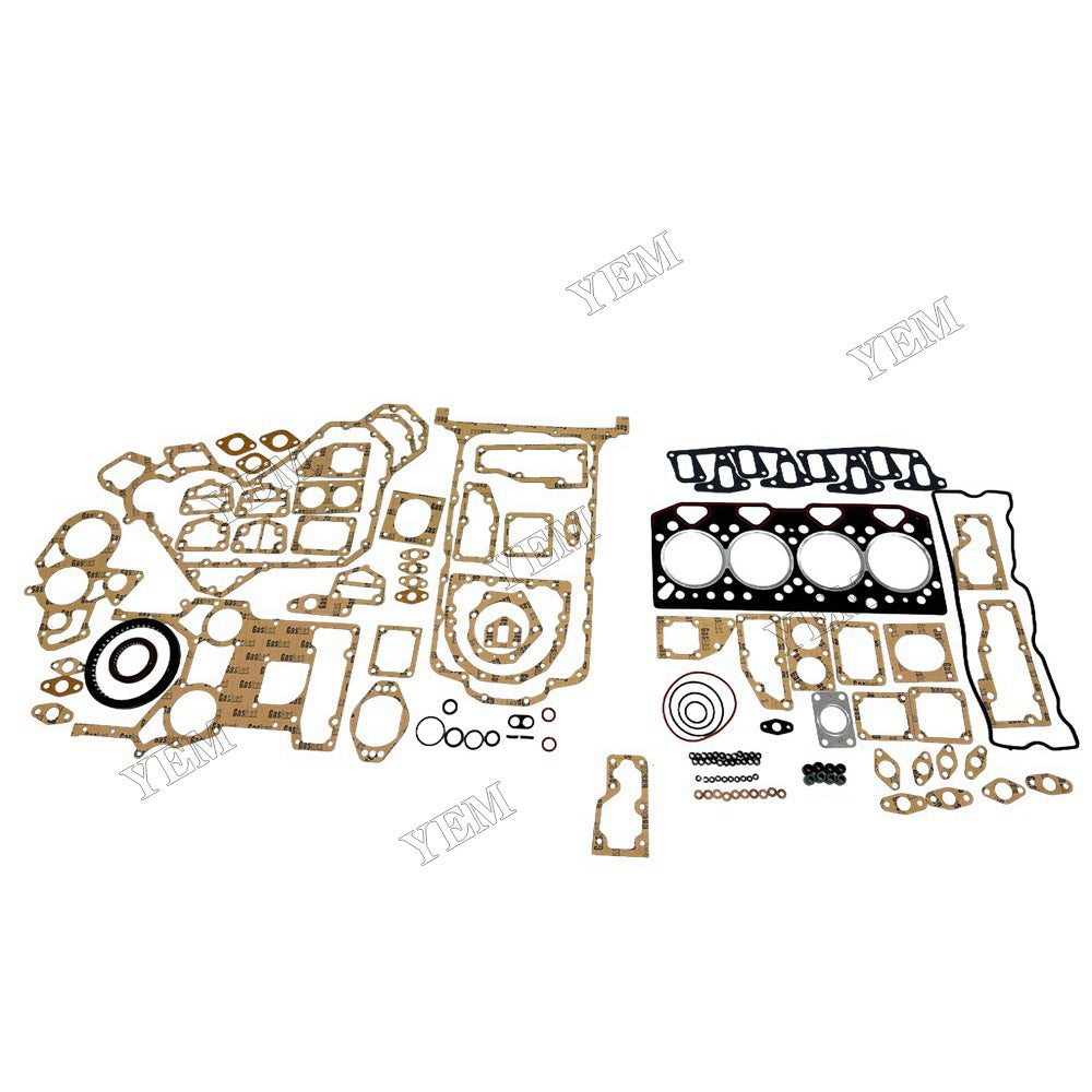 YEM Parts 1004-40T Full Gasket Kit U5LT1202+L5LB1171 For Perkins 1004-40T Engine