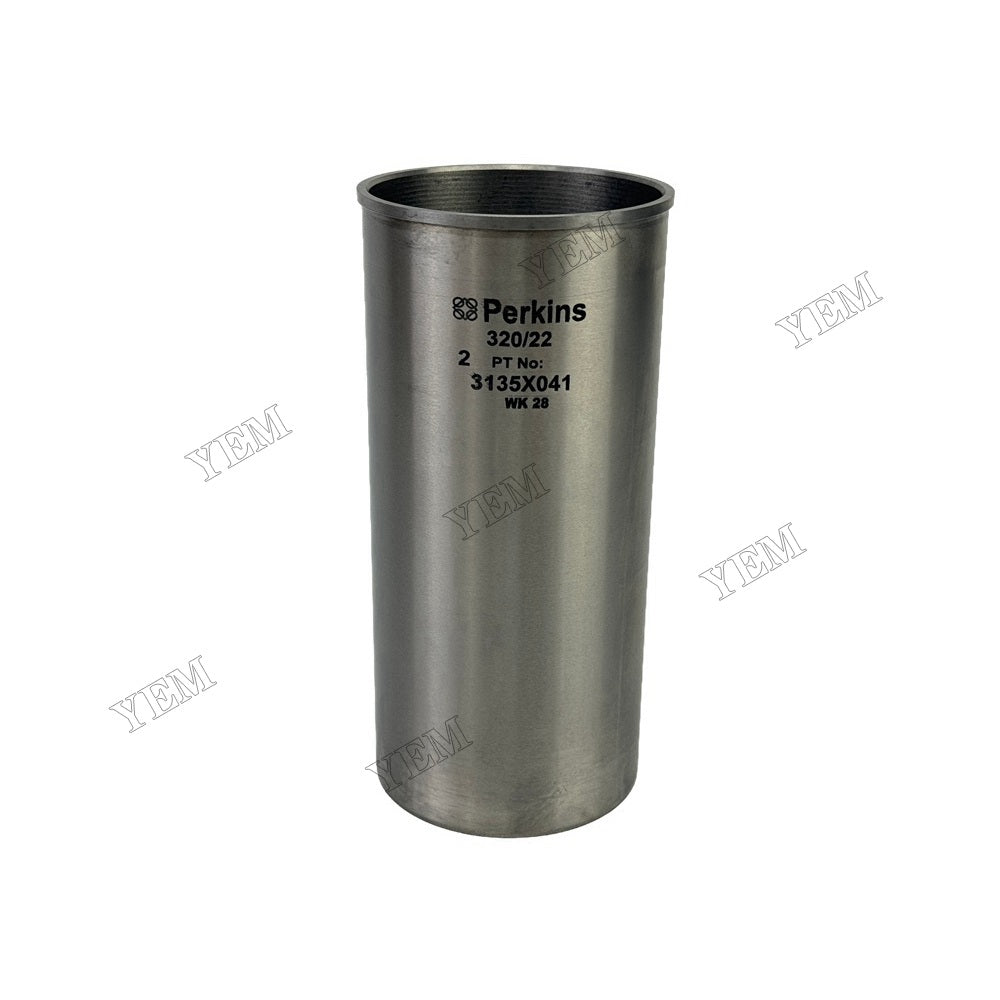YEM Parts 4PCS Part Number 3135X041 Cylinder Liner Sleeve For Perkins 1004-4T Engine For Perkins