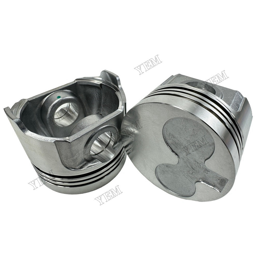 YEM Parts 3PCS For Perkins Piston + pin clip 403D-11 Engine Spare Parts For Perkins
