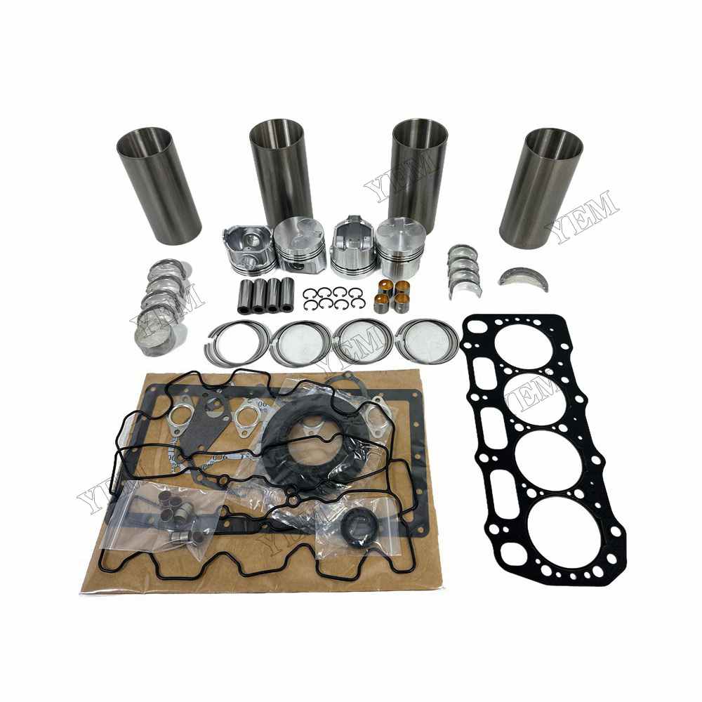 YEM Parts 404C-15 Overhaul Rebuild Kit With Gasket Set Bearing For Perkins For Perkins