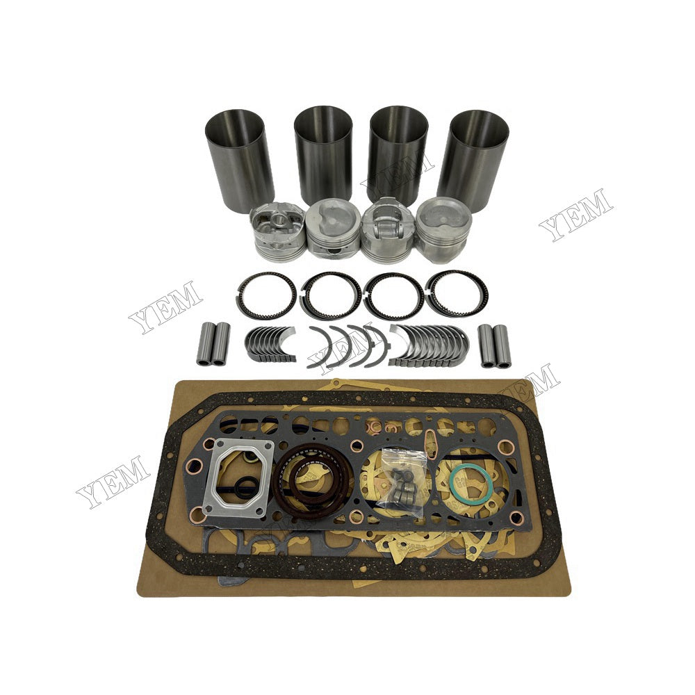 YEM Parts 4Y Overhaul Rebuild Kit With Gasket Set Bearing For Toyota 4Y Engine