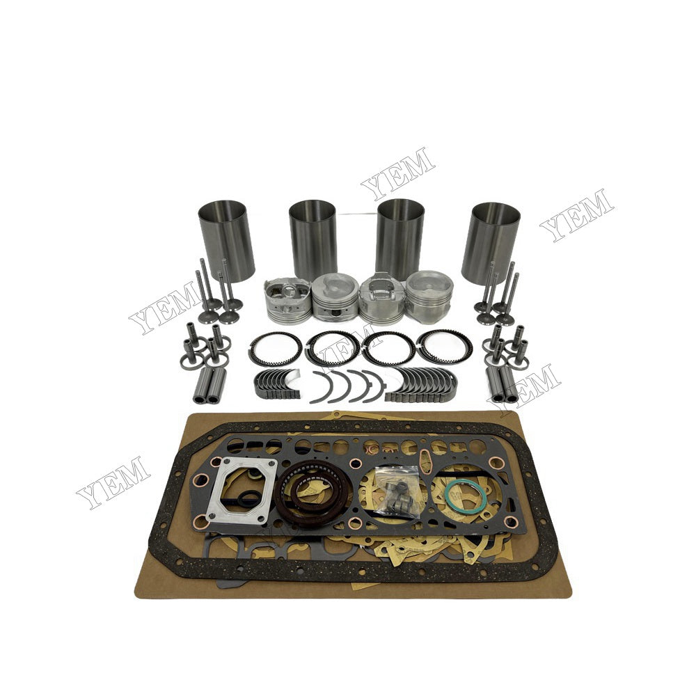 YEM Parts 4Y Overhaul Rebuild Kit With Gasket Set Bearing-Valve Train For Toyota For Toyota
