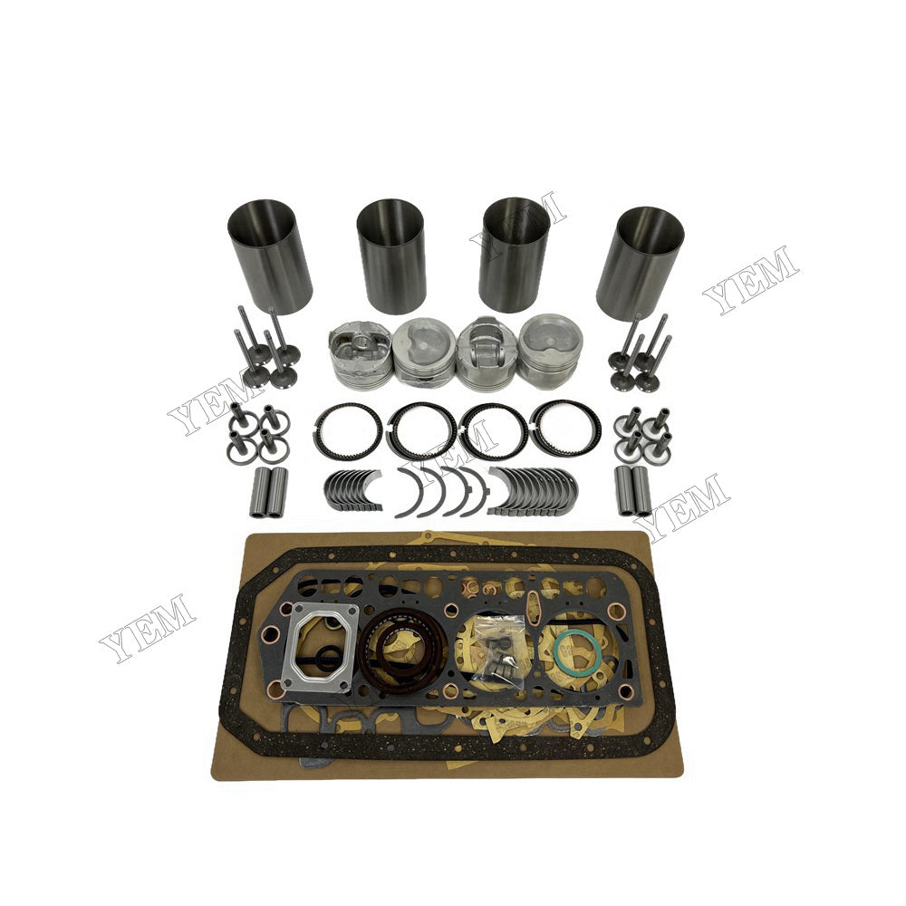 YEM Parts 4Y Overhaul Rebuild Kit With Gasket Set Bearing-Valve Train For Toyota For Toyota
