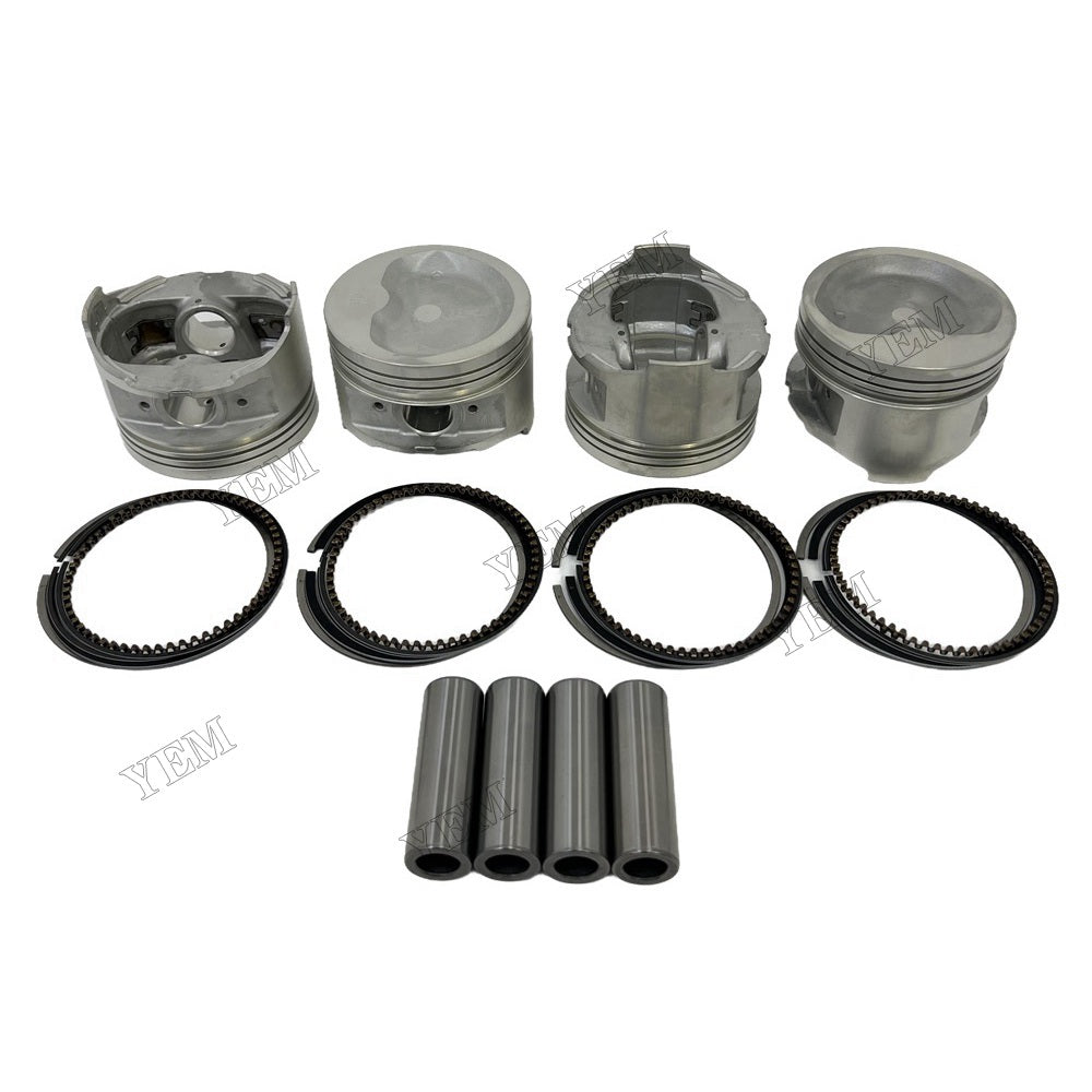 YEM Parts 4PCS For Toyota Piston and Ring set 4Y Engine Spare Parts