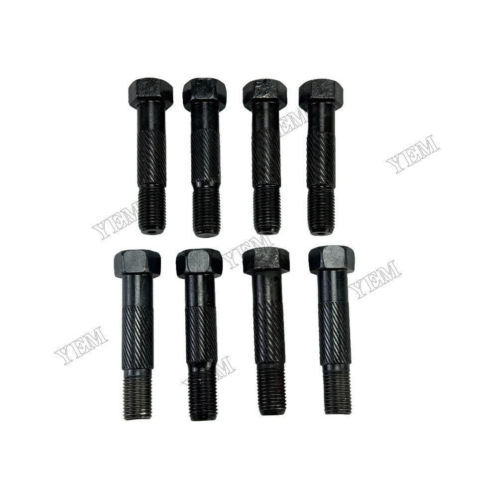 YEM Parts 8PCS Part Number 121550-23200 Connecting Rod Screw For Yanmar 4TNE88 Engine For Yanmar