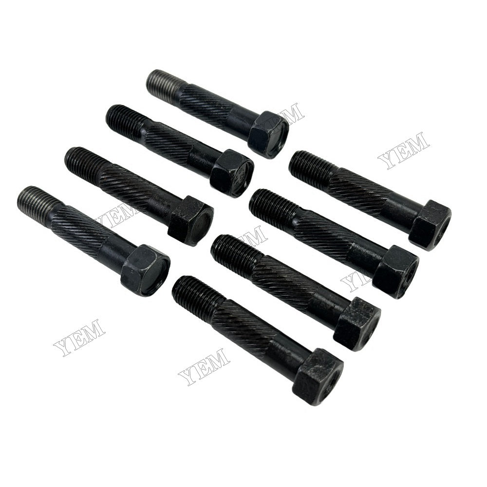 YEM Parts 8PCS Part Number 121550-23200 Connecting Rod Screw For Yanmar 4TNE88 Engine For Yanmar