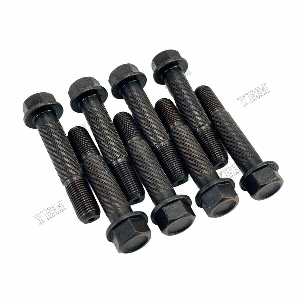 YEM Parts 8PCS Part Number 129900-23200 Connecting Rod Screw For Yanmar 4TNV98 Engine For Yanmar