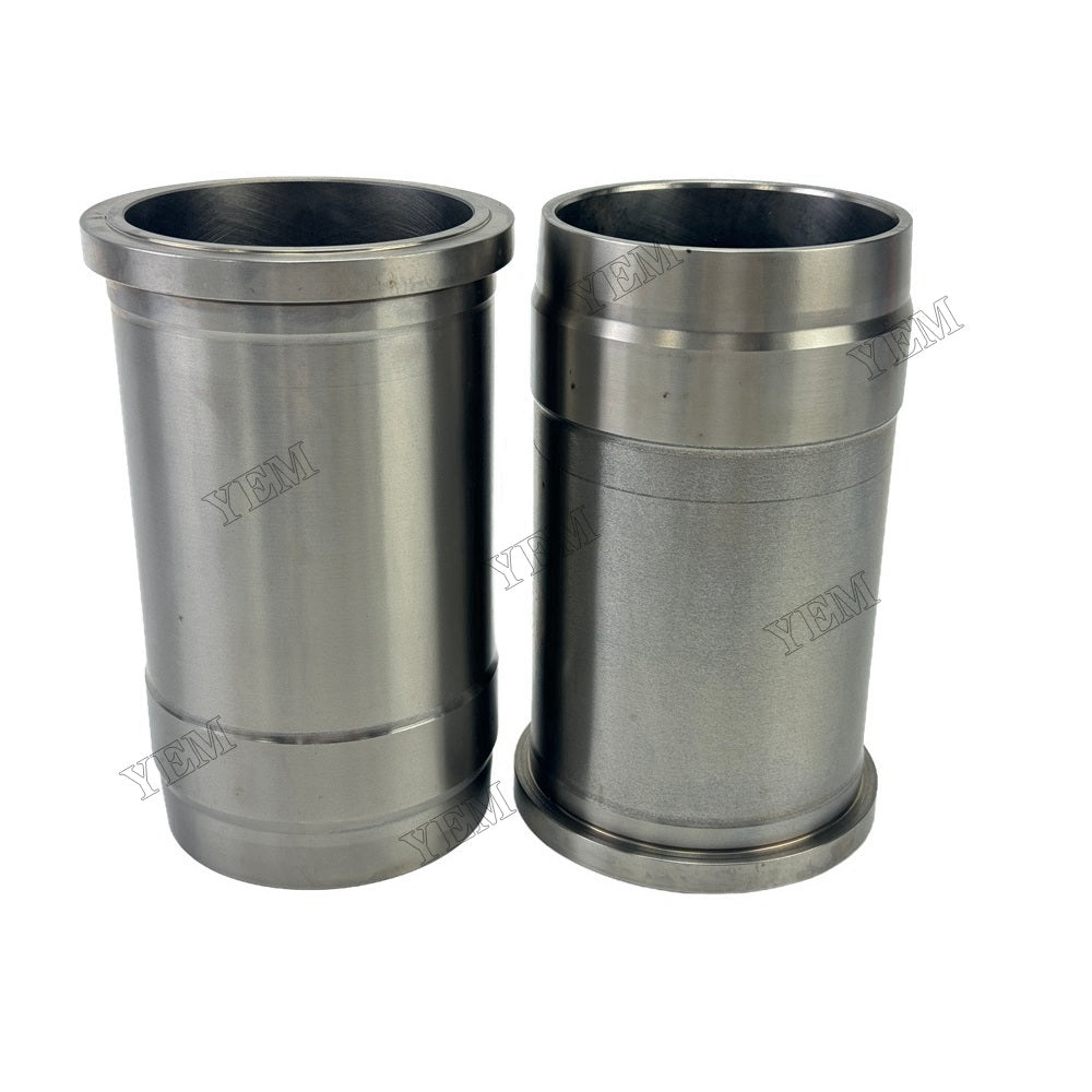 YEM Parts 2PCS For Komatsu Wet cylinder liner 2D92 Engine Spare Parts