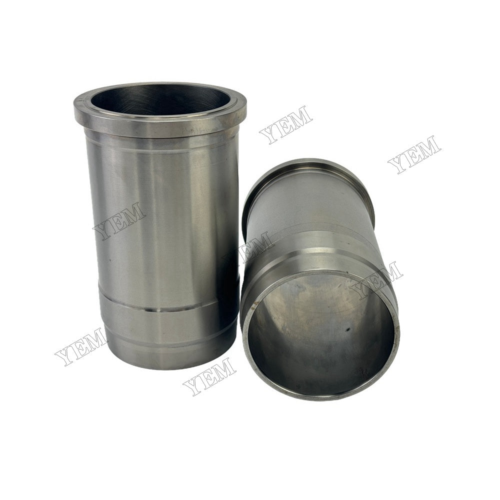 YEM Parts 2PCS For Komatsu Wet cylinder liner 2D92 Engine Spare Parts For Komatsu