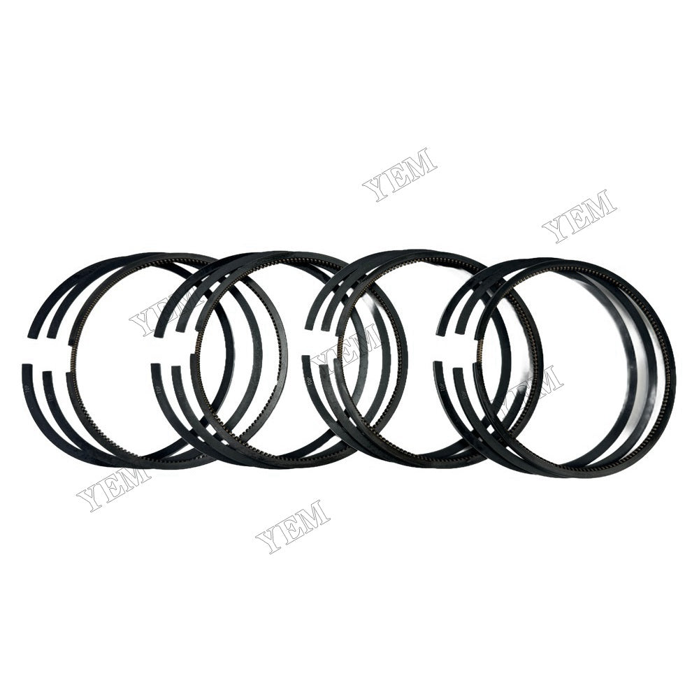 YEM Parts 4PCS Part Number 3804930 Piston Ring STD Size For Cummins QSB4.5 Engine For Cummins