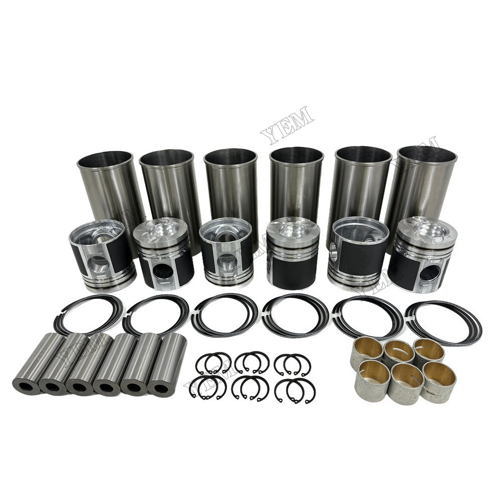 YEM Parts high quality D1146 Cylinder Liner Kit For Doosan D1146 Excavator Engine For Doosan