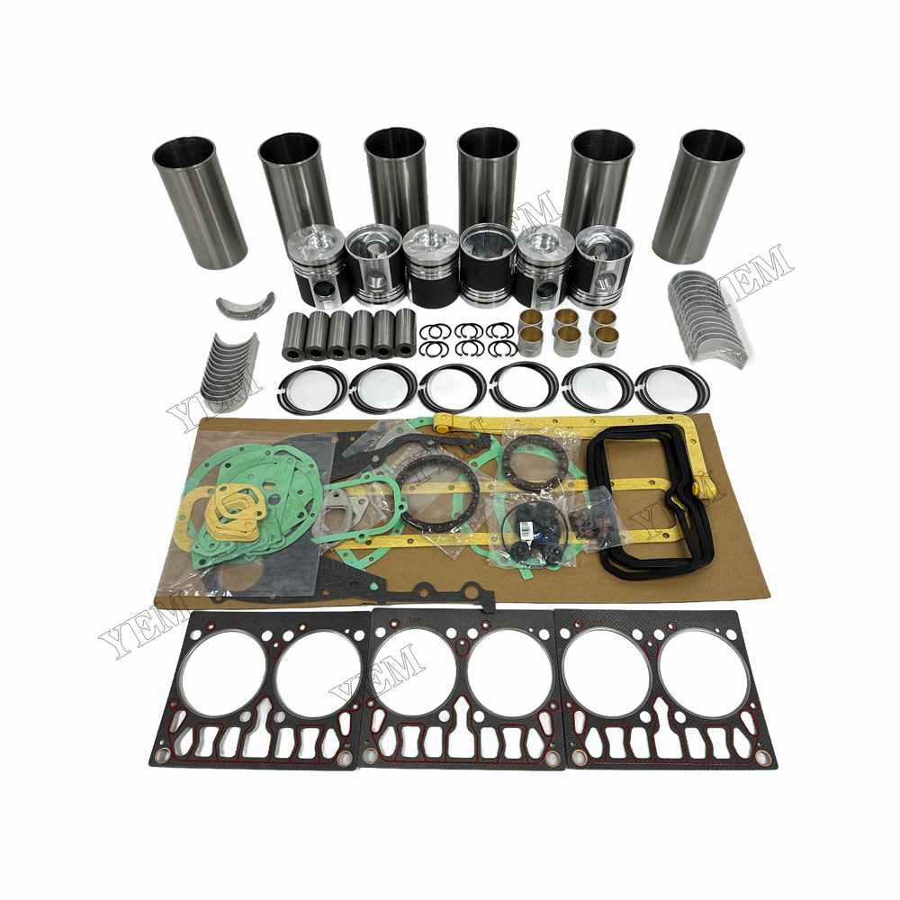 YEM Parts D1146 Overhaul Rebuild Kit With Gasket Set Bearing For Doosan D1146 Engine For Doosan